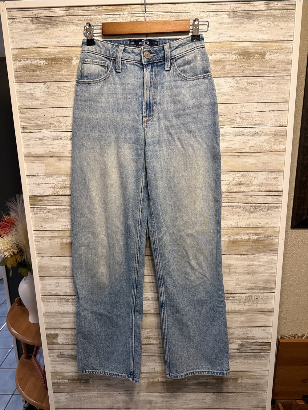 Hollister high rise dad jeans size 000 / 23R